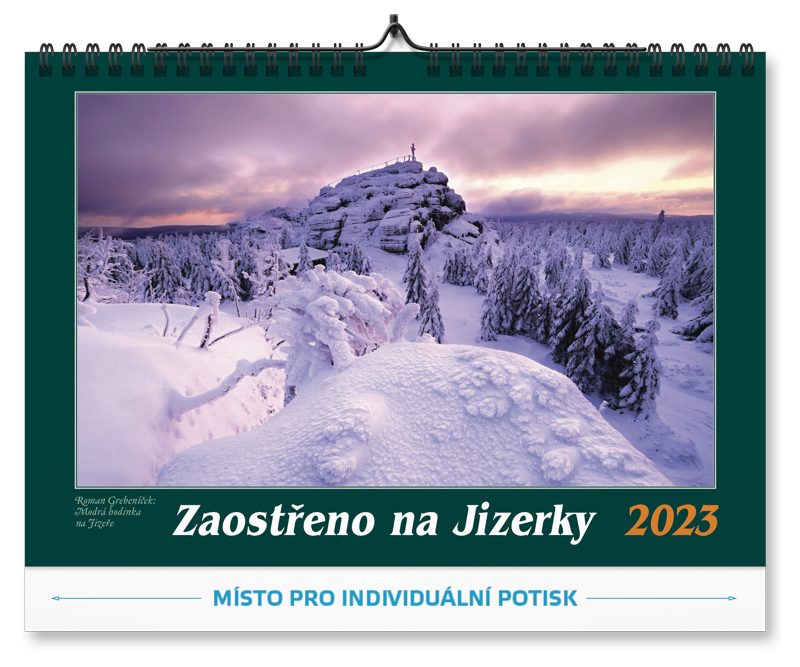 Benefiční kalendář “Zaostřeno na Jizerky 2023” pro firemní zákazníky