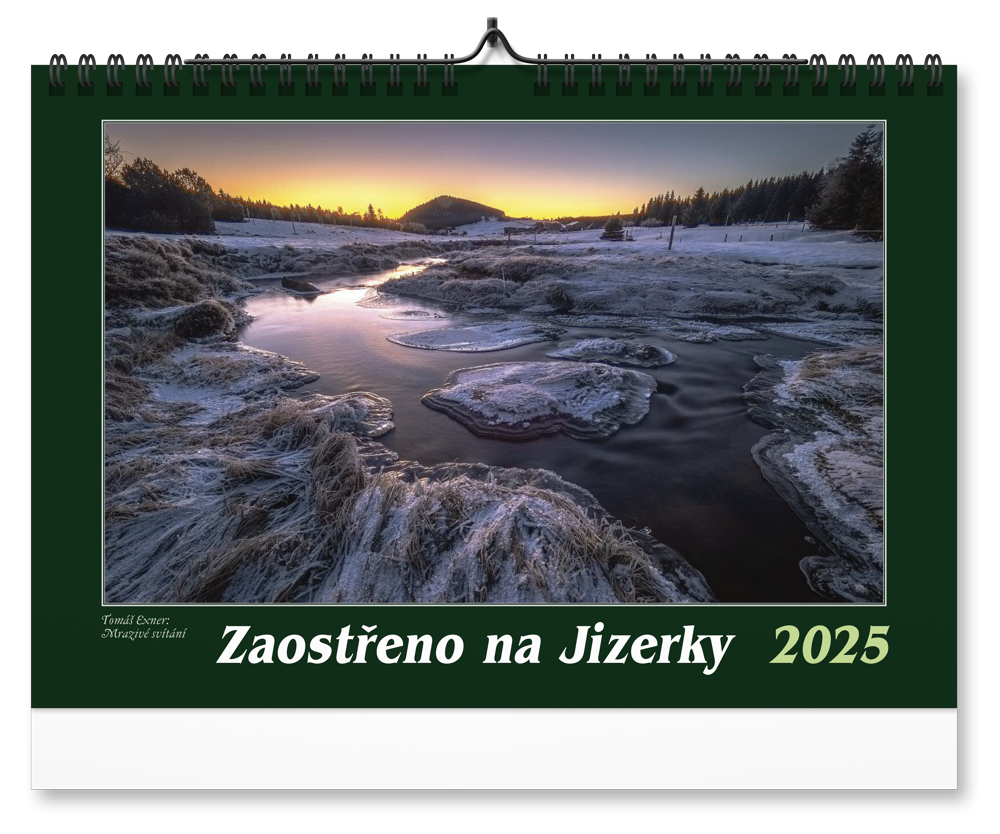 Benefiční kalendář “Zaostřeno na Jizerky 2025”