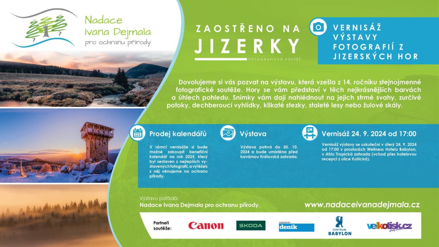 Vernisáž výstavy Zaostřeno na Jizerky